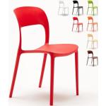 Chaises design rouges modernes 