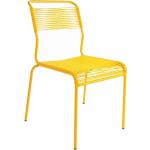 Chaises design jaunes 