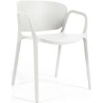 Kave Home - Chaise spécial jardin Ania blanc - Lot de 4 - Blanc