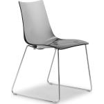 Chaises design Scab gris acier en aluminium 