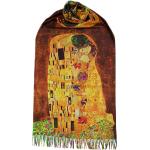 Écharpes cachemire en laine Gustav Klimt pour femme 