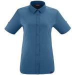 Chemises Lafuma bleues à manches courtes Taille S pour femme en promo 