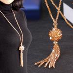 Pendentifs perle en cristal à perles Batman look fashion pour femme 