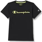 T-shirts Champion noirs look sportif pour garçon de la boutique en ligne Amazon.fr 