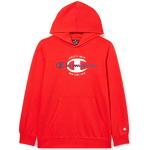 Sweats à capuche Champion rouges look fashion pour garçon de la boutique en ligne Amazon.fr 