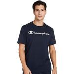 T-shirts Champion bleu marine à logo à manches courtes à manches courtes Taille XS classiques pour homme 