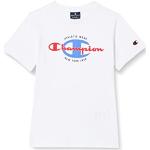 T-shirts à manches courtes Champion blancs classiques pour garçon de la boutique en ligne Amazon.fr 