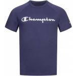 T-shirts col rond Champion bleus en viscose à col rond Taille S look sportif pour homme 