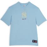 T-shirts Champion bleus à motif New York NY Yankees Taille M pour homme 