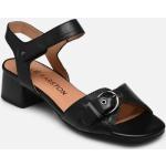 Sandales Karston noires en cuir en cuir Pointure 37 pour femme en promo 