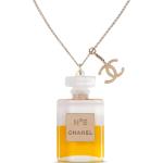 CHANEL Pre-Owned collier Chanel No. 5 en plaqué or (2008)