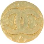 CHANEL Pre-Owned broche CC à logo - Or