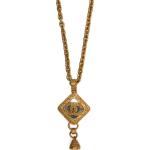 CHANEL Pre-Owned collier à breloque CC (1994) - Or