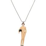 CHANEL Pre-Owned collier à pendentif Keira Knightley - Tons neutres
