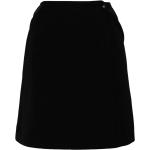 Jupes en soie de créateur Chanel noires seconde main minis Tailles uniques pour femme 