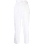 Pantalons taille haute de créateur Chanel blancs seconde main Tailles uniques pour femme en promo 