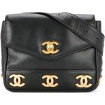 Pochettes ceinture de créateur Chanel noires seconde main pour femme 