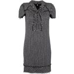 CHANEL Pre-Owned robe courte à détail de nœud (2009) - Bleu