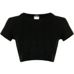T-shirts de créateur Chanel noirs seconde main à manches courtes Tailles uniques pour femme 