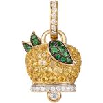 Pendentifs en or Chantecler jaunes en or 18 carats en diamant look fashion pour femme 