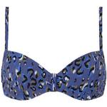 Bikinis léopard Chantelle bleus à effet léopard 85D pour femme en promo 