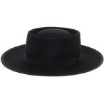 Chapeaux Fedora noirs made in France 57 cm look fashion 