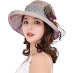 Chapeaux de mariage violets 58 cm Taille 3 XL look fashion pour femme 