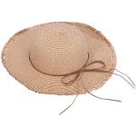 Chapeaux de paille beiges nude en paille pour garçon de la boutique en ligne Amazon.fr 