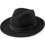 Chapeaux Fedora Fawler noirs classiques pour homme 
