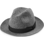Chapeaux Fedora Fawler gris classiques pour homme 