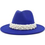 Chapeaux bleus à perles 