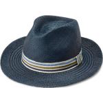 Chapeaux de paille Fawler bleus à rayures Pays pour homme 