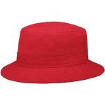 Chapeaux bob Chapeaushop rouges 63 cm Taille XXL look fashion pour homme 