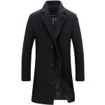 Vestes vintage d'automne grises coupe-vents Taille 3 XL plus size steampunk pour homme 