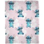Plaids polaires Character World roses en polyester Lilo & Stitch Stitch 