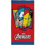 Draps de plage Character World multicolores en coton The Avengers 70x140 pour enfant 