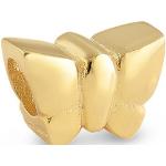 Charms en or dorés en plaqué Or à motif papillons pour femme 