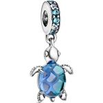 Charms Pandora multicolores en cristal à perles à motif tortues look fashion pour femme 