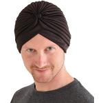 Turbans marron Tailles uniques look fashion pour homme 