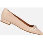Ballerines pointues beiges nude respirantes look casual pour femme 