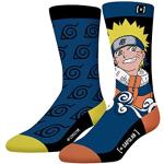 Chaussettes fantaisie bleues Naruto Pointure 39 classiques pour homme 
