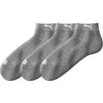 Socquettes Puma grises en coton en lot de 3 Pointure 39 pour homme 