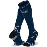 Chaussettes de contention BV Sport bleues made in France Taille M pour homme en promo 