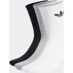 Chaussettes adidas Trefoil blanches en lot de 3 Tailles uniques look sportif pour femme 