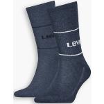 Chaussettes de sport Levi's bleu marine à logo bio éco-responsable en lot de 2 Pointure 43 pour homme 