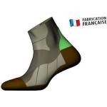 Chaussettes Monnet marron made in France Pointure 39 look sportif pour femme 