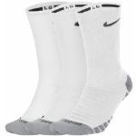 Chaussettes Nike blanches en fil filet en lot de 3 Taille XS pour homme en promo 
