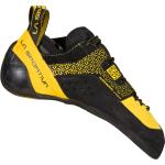Chaussons d'escalade La Sportiva Katana jaunes en microfibre pour pieds étroits Pointure 44,5 classiques pour homme 