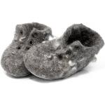 Chaussons à motif moutons en laine pour pieds larges pour enfant 