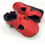 Sandales rouges en cuir Pointure 24 pour enfant 